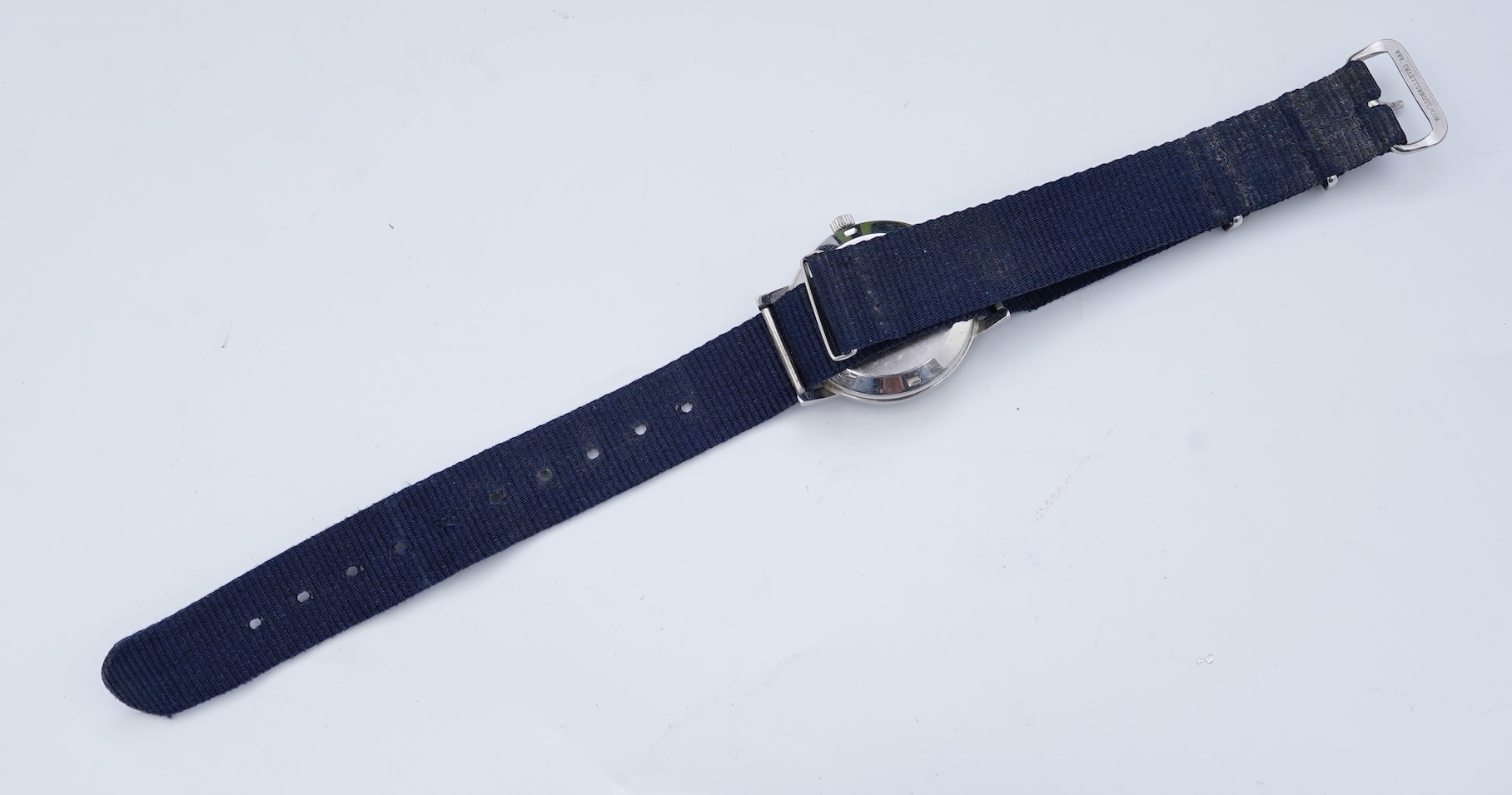 A gentleman's early 1970's stainless steel Omega Automatic wrist watch